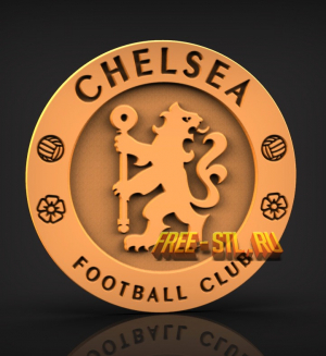 Chelsea Football club 3D модель формат STL