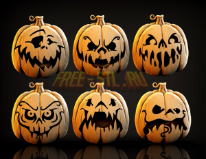 Halloween 3d model free stl