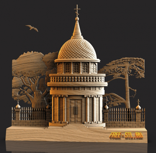 chapel 3D file format stl free download