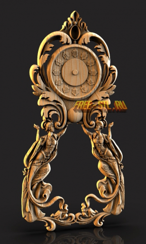 reloj de pared 3D formato de archivo STL descargar gratis