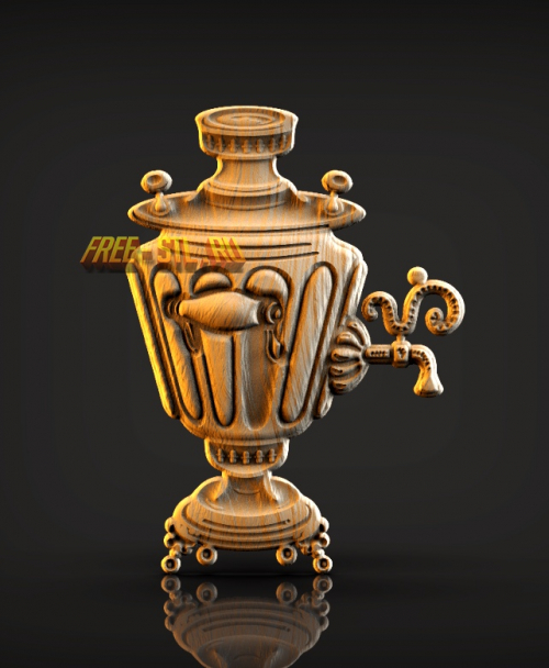 самовар 3d stl
