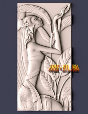 model dalam lotuses Wanita 3d