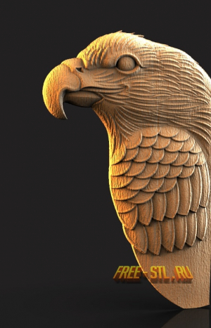 орел 3d model STL скачать бесплатно